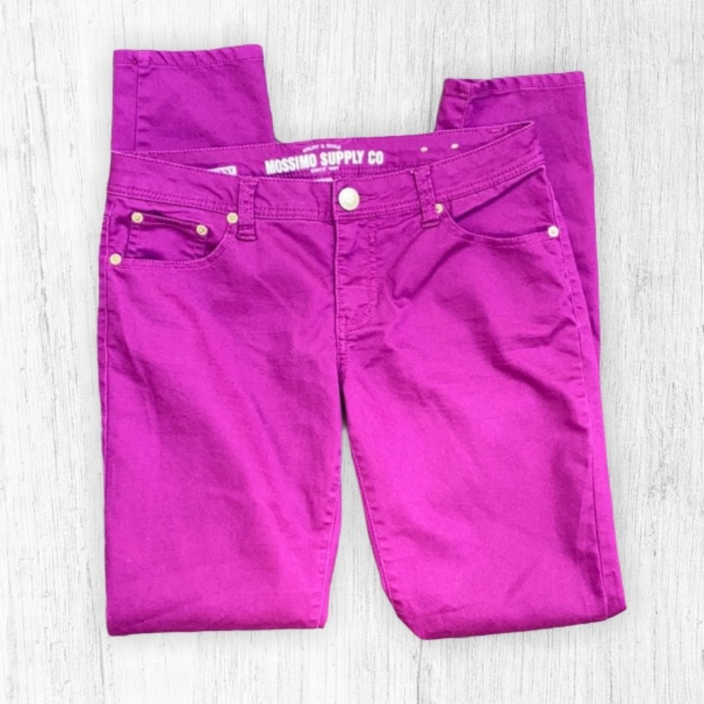Mossimo Supply Co Purple Pants